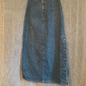 Vintage Denim Skirt